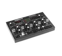 Vonyx STM2290 Table de Mixage DJ 8 Canaux, Entrée USB, Bluetooth, 8 Effets sons Individuels, Equalizer 5 Bandes, Entrée Micro et Sortie Casque, Écran LCD