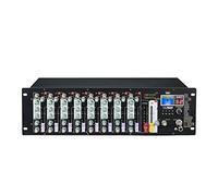 Table de mixage DJ, Table de mixage 8 canaux MP3 USB Input 48V Phantom Power DJ Sound Mixer