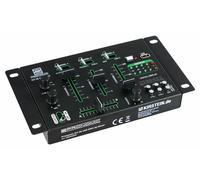 Table de Mixage DJ USB 3 Canaux Mixer Console Mp3 2x Microphone Cue Fonction