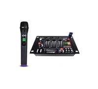 table de mixage - ibiza sound dj21 4 voies 7 entrées usb + micro sans fil vhf via usb