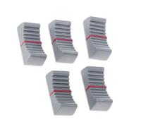 Table de mixage droite avec potentiomètre coulissant, capuchon à bouton, fader, capuchon en plastique, gris foncé