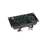 Pronomic Table de mixage DX-50 USB-MKII 4 canaux – Bluetooth, Talkover, RCA, PC/Smartphone, 5 LED