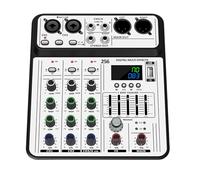 Table de mixage en métal avec 4 entrées pour scène et studios