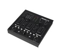 Table de mixage HQ Power HQMX11005 à 2 canaux pour sonorisation, lecteur MP3 USB, avec 8 effets sonores intégrés