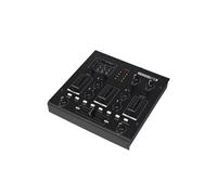 HQ-Power Table de mixage HQMX11005 – 2 canaux, lecteur MP3 USB, 8 effets intégrés