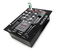Ibiza Table de mixage DJM-150-USB-BT – 2 voies / 5 canaux – USB / BT