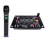 table de mixage - ibiza sound dj21 4 voies 7 entrées usb + micro sans fil vhf via usb