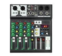 Table de mixage numérique DJ - Pour PC - Bluetooth - Portable - Pour studio à domicile - Avec port USB - Effets sonores pour enregistrements de musique et spectacles en direct