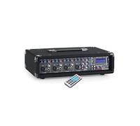 Table de mixage - Pronomic PM42U MKII - Puissance : 100 W crête/50 W RMS - USB SD Bluetooth - 4 canaux - Effets