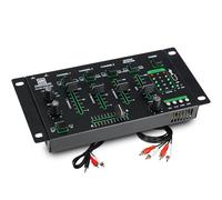 Table de mixage Pronomic DX-50 USB-MKII 4 canaux - Bluetooth, Talkover, CABLE RCA et PC Smartphone, 5 indic. de niveau LED