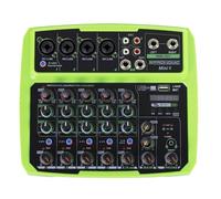 Pronomic Table de mixage Mini6 – Sonorisation DJ, USB à 6 canaux, interface audio bidirectionnelle