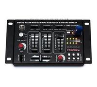 BM SONIC Table de mixage DJ BMS-21USB-BT 4 voies/7 canaux USB Bluetooth