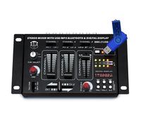 Table de mixage Sono DJ BM SONIC BMS-21USB-BT 7canaux, USB BLUETOOTH, PHONO/LINE, entrée MICRO+Clé USB 32G
