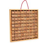 Table De Multiplication Jusqu'À Dix Beige G