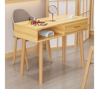 Table de nail art avec panneaux conviviaux et imitation marbre en bois massif, établi pour techniciens des ongles, design élégant, construction durable, rangement pratique (blanc 100)
