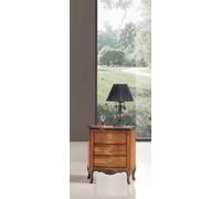 Table de nuit 3 tiroirs armoire en bois Design Meubles italiens Nouveau