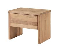 Table de Nuit 50x35 Chêne Sauvage huilé Bianco JANGALI #119