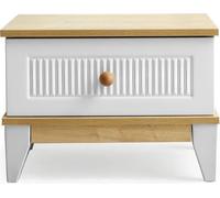 Table de nuit élégante pour la chambre d'enfant avec des options de rangement pratiques