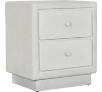 Table de nuit Home ESPRIT Blanc 48 x 36 x 53 cm