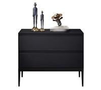 Table De Nuit Table de chevet Simple et moderne peinte for chambre à coucher, sans Installation, organisateur de rangement, buffet, meubles de chevet, tout en bois Chambre à coucher(Noir,Petit)
