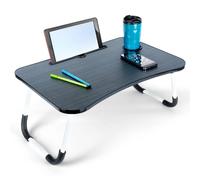 Table de lit pliable - Vilde - 61x40x26 cm - Pliable - Multifonction - Support ordinateur portable