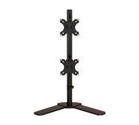 Table de Pince d'affichage d'ordinateur Support Moniteur supérieur et inférieur Type Fixation Augmente la Rotation 360 degrés 17-32 Pouces(Base Dual Screen)