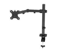 Table de Pince d'affichage d'ordinateur Support Moniteur supérieur et inférieur Type Fixation Augmente la Rotation 360 degrés 17-32 Pouces(Single Monitor Stand)