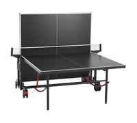 Table de Ping-pong-Duoku-9 Pieds-Aluminium Toutes Saisons pour Intérieur/Extérieur-Pliable avec Filet à Serrage Rapide
