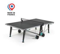 CORNILLEAU - Table de ping-Pong d'extérieur 400X Outdoor - Loisir de Jardin - Agrément FFTT - Panneau Gris ou Bleu 5mm