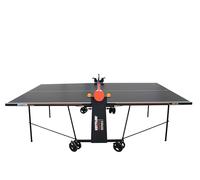 Table de ping-Pong KETTLER Basic Outdoor | Résistante aux intempéries | Pliable et Facile à Ranger | Panneau Composite en Aluminium de 4 mm | Livraison sécurisée | Montage Facile