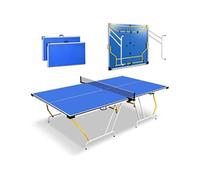 Table de Ping Pong - SereneLife - Bleu - pliable Bleu G