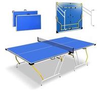 Table de Ping Pong - SereneLife - Bleu - pliable Bleu G