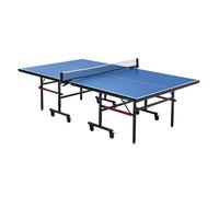 VEVOR Table de ping-pong pliable en MDF 18 mm – filet à serrage rapide, roues verrouillables