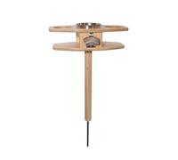 Table De Pique-Nique En Bois Pour Bière D'extérieur, Pliable, Portable, Cadeau Pour Les Amoureux, Avec Bureau Pliable