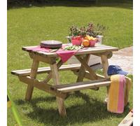 Table de pique-nique en bois Soulet pour enfant - Auréa