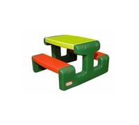 Little Tikes Table de pique-nique Junior vert et orange