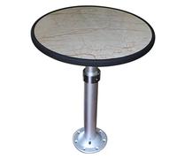 Table de pique-nique pliable avec tasse d'évier, pieds en alliage d'aluminium, pour camping-car, bateau, yacht, salle à manger