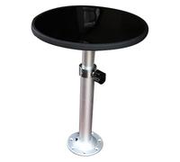 Table de pique-nique pliable avec tasse d'évier, pieds en alliage d'aluminium, pour camping-car, bateau, yacht, salle à manger