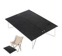 Table de pique-nique pliable - Plateau de camp portable - Table de banquet de voyage rectangulaire - Table pliante efficace pour aliments et boissons - Station d'ordinateur portable - Bureau pliable