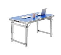 Table de pique-nique pliante réglable en hauteur imperméable et anti-taches idéale pour les activités de plein air