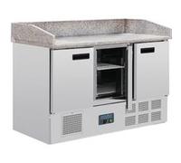 Table de Préparation à Pizza Réfrigéré 3 Portes Série G - 368 L - Polar