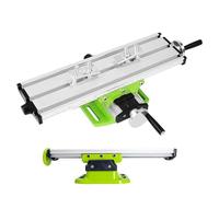 Table de presse pour perceuse | Établi de précision réglable à axe XY - Table de travail de réglage de l'étau | Pour routage, coupe, travail du bois, travail des métaux, soudure, fabrication et