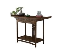 Table de prière de méditation, autel, sanctuaire bouddhiste avec rangement pour petits espaces