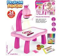 Table de projecteur de dessin - ROSE - 24 modèles - Éducatif - Musique - Enfants