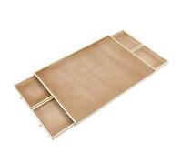 Table de puzzle HI rustique 1000 pièces, bois, avec 4 tiroirs latéraux escamotables, pour 12 ans et plus