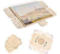 table de puzzle pivotante de 2000 pièces avec 5 tiroirs - Table de puzzle portable - Jeu de puzzle pour les déplacements