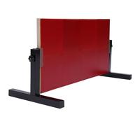 Table de Rebond de Tennis de Table 80 x 40 cm en Bois Massif avec boîtier en Caoutchouc, équipement de Return Planche