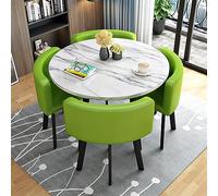 Table de réception de bureau de négociation Green Café Furniture Kitchen & Living Room Table Fast Food & Milk Tea Shop Essential Versatile Size Design moderne pour usage commercial