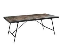 Table de Repas 200cm Manguier Massif Recyclé - NESSA - ALTOBUY Bois G