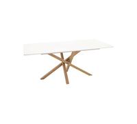 - Table de repas 90 x 180 cm Piazza blanc